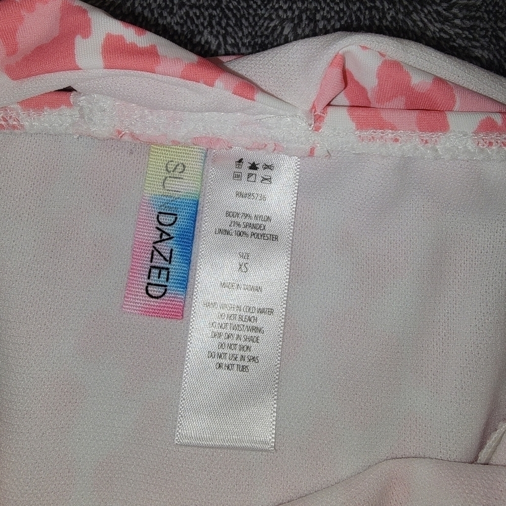Nwt Sundazed Women's Leopard Print Bikini Bottoms - Picture 2 of 3